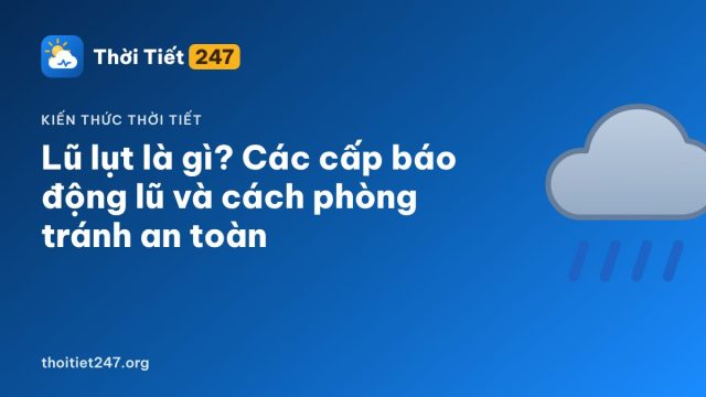 Lũ lụt là gì? Các cấp báo động lũ và cách phòng tránh an toàn